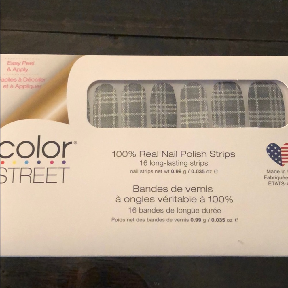 Color street nail stripes
